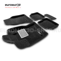 Текстильные 3D коврики Euromat3D Lux в салон для Jeep Compass (2018-) № EM3D-002762 Текстильные 3D коврики Euromat3D Lux в салон для Jeep Compass (2018-) № EM3D-002762