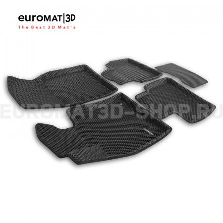 3D коврики Euromat3D EVA в салон для Toyota Camry XV80 (2024-) № EM3DEVA-005112